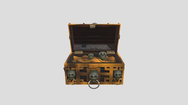 Treasure box 3D Model