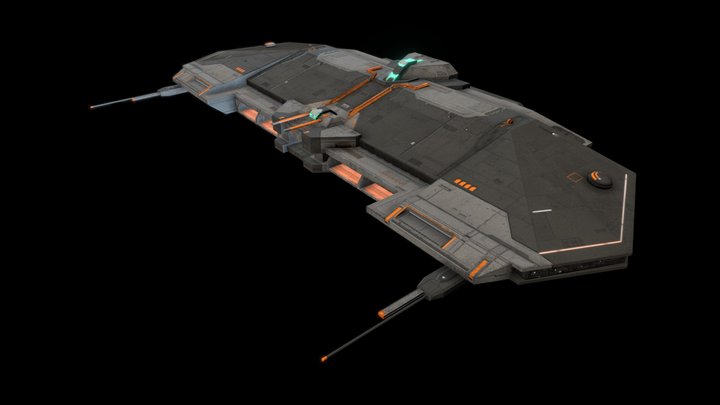 HELIOS - Userexpansion Mothership 3D Model