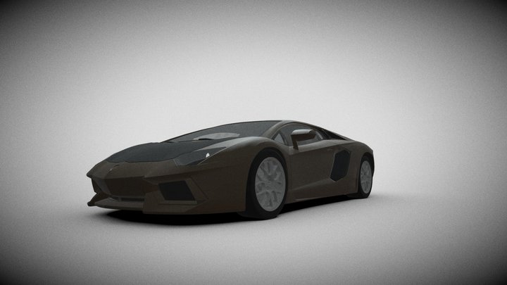 LAMBORGHINI_AVENTADOR_IMPROVED 3D Model