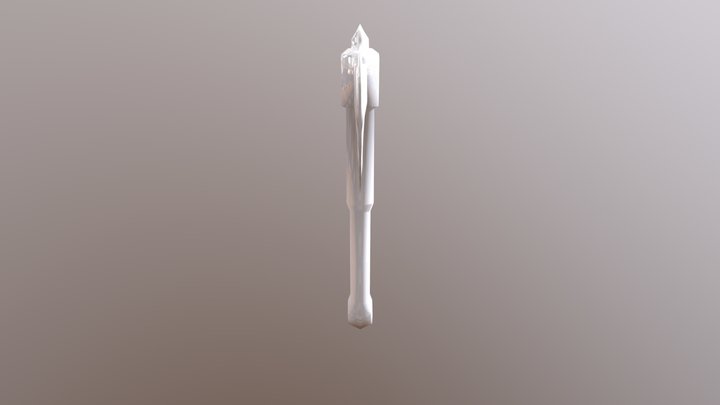 Textured Ax 3D Model