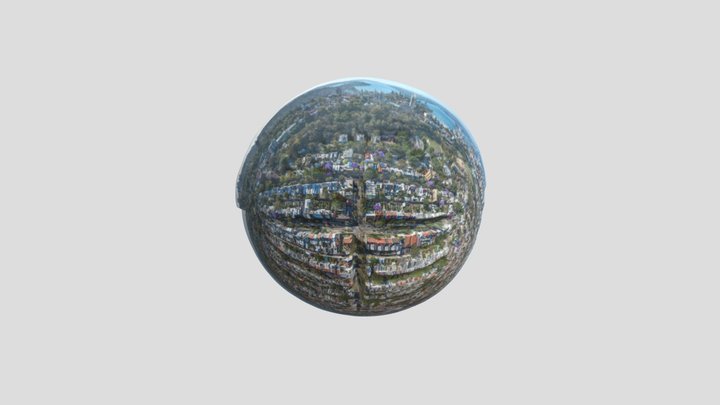Pano Sphere ZoeDepth Test 3D Model