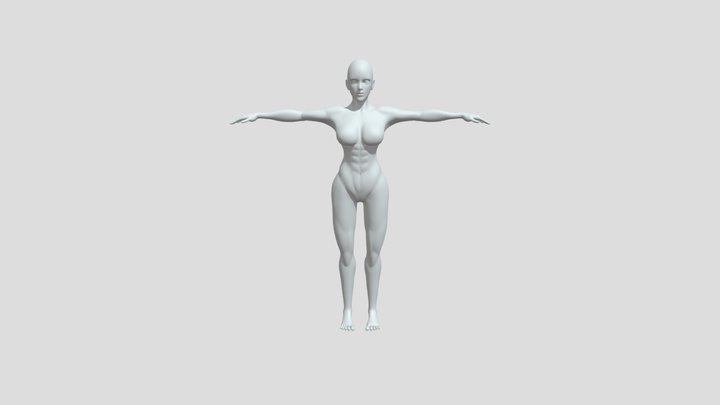 Basemash_female 3D Model