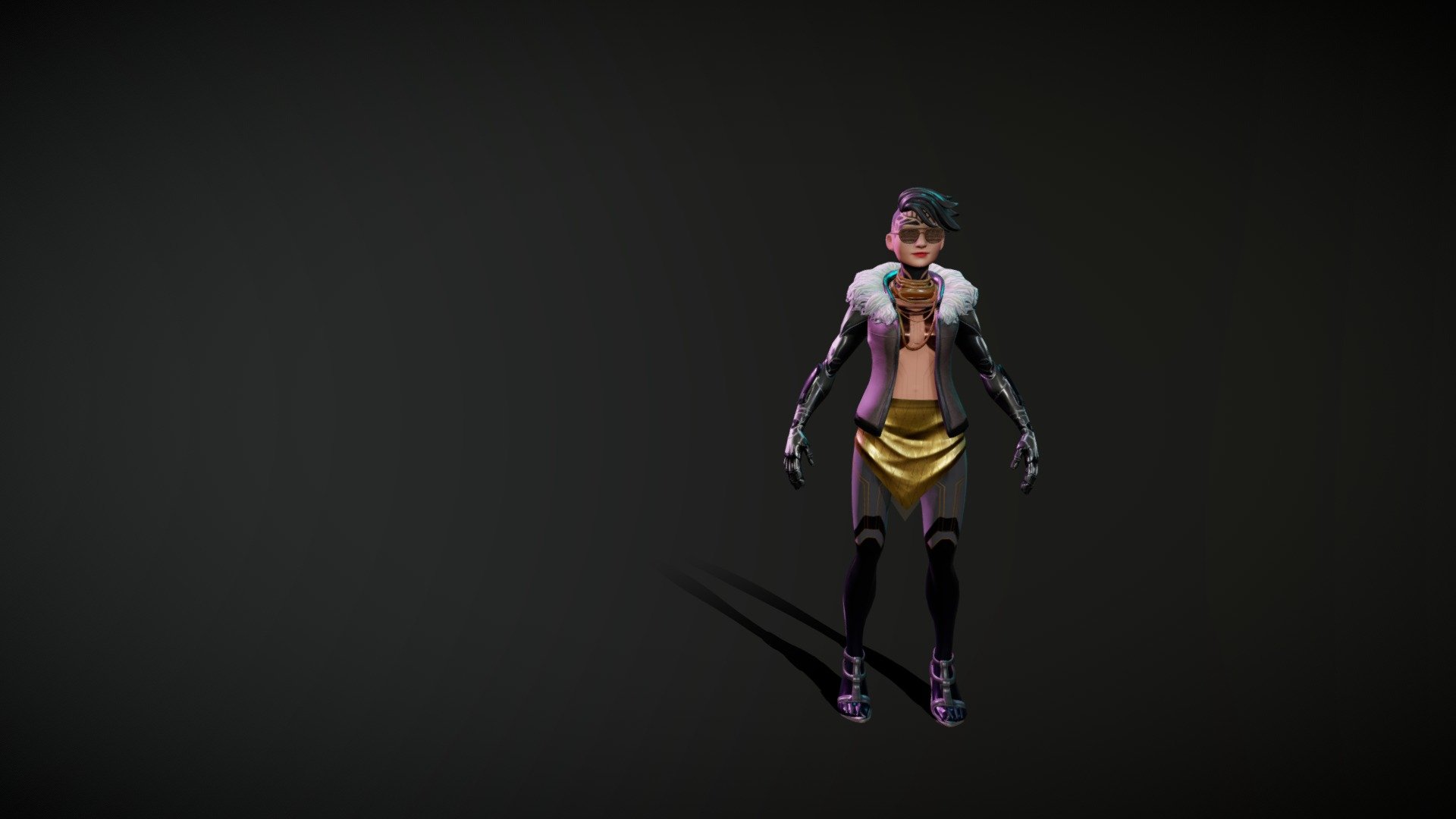 ReadyPlayerMe Cyberpunk