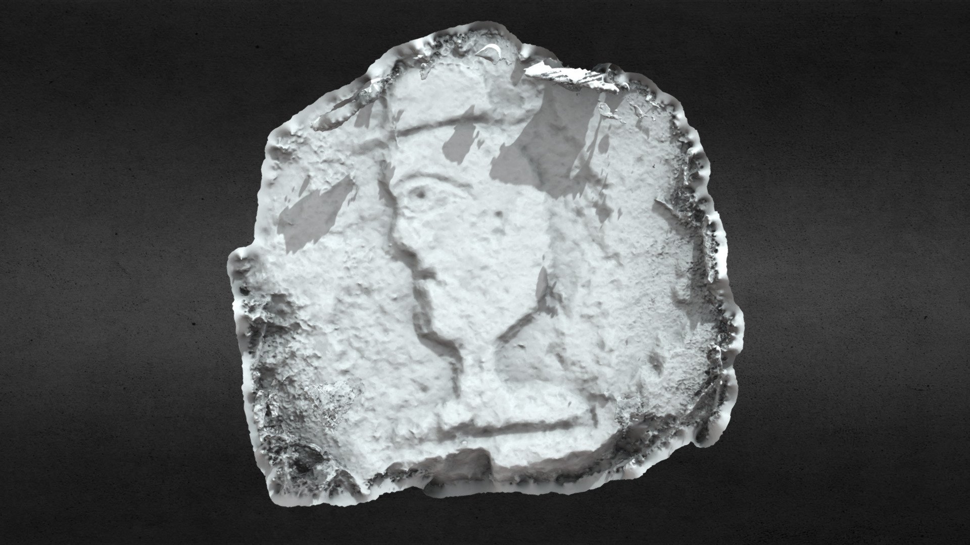 Carved Head - S. Tipperary - 19th c.