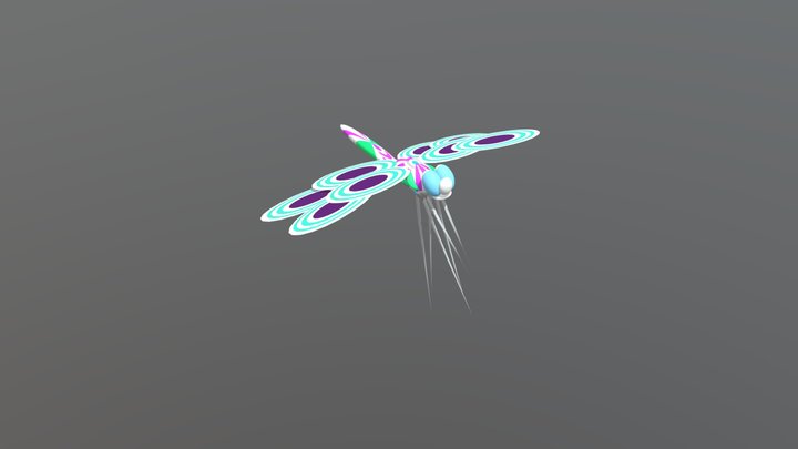 Dragonfly 3D Model