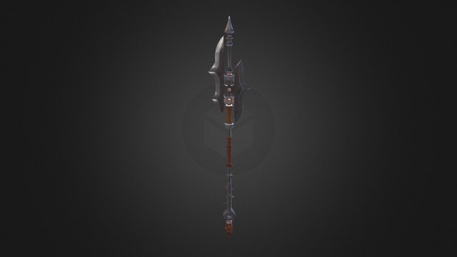 Halbard 3D Model