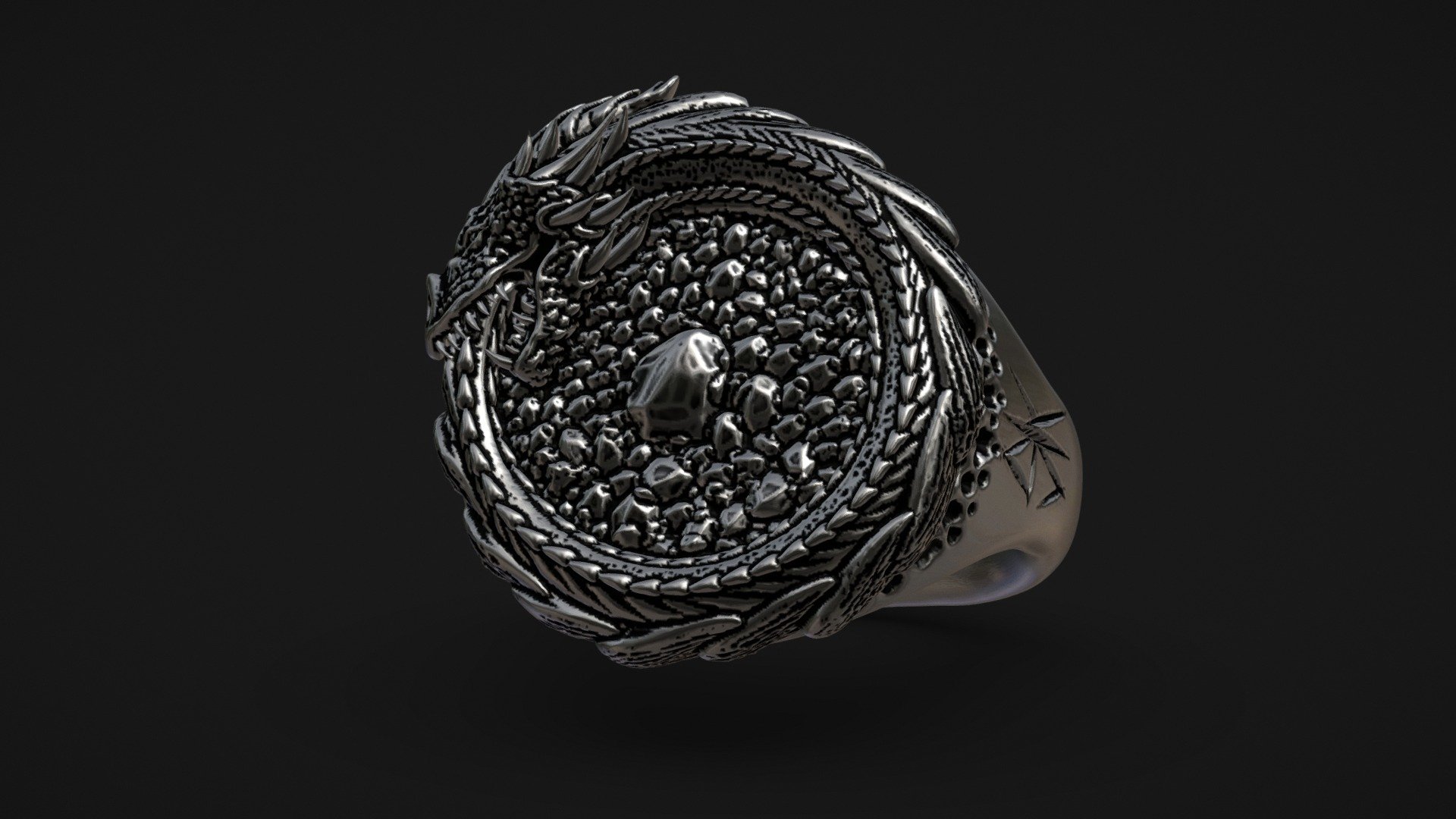 Anel Jörmungandr(Prata) - 3D model by Skive Jewelry (@SKIVE) [bc1f9c3 ...