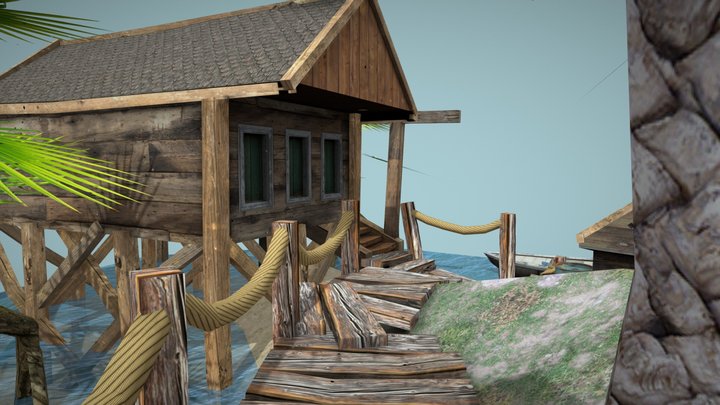 Final_Diorama_Scene 3D Model