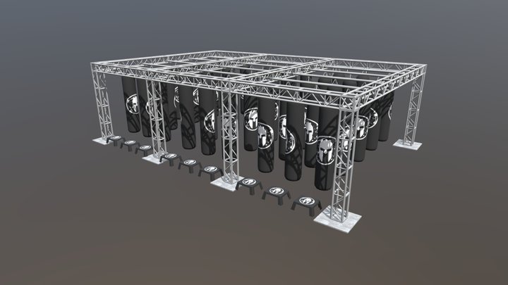 Monkey Bars Adductor 3D Model