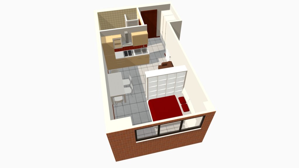 Via Caviglia Milano Loft — Sketchfab embed 3D viewer
