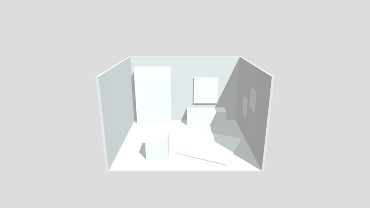 Heksenkamer Blockout 3D Model