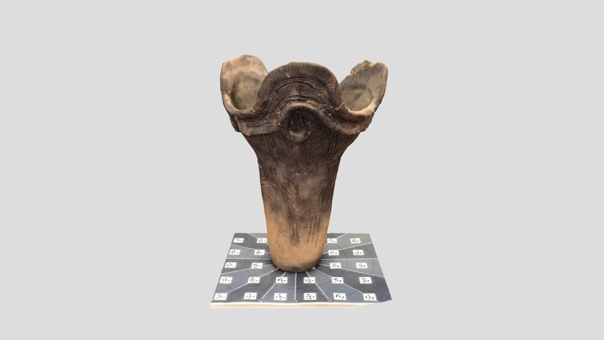 縄文深鍋(A) — Sketchfab embed 3D viewer