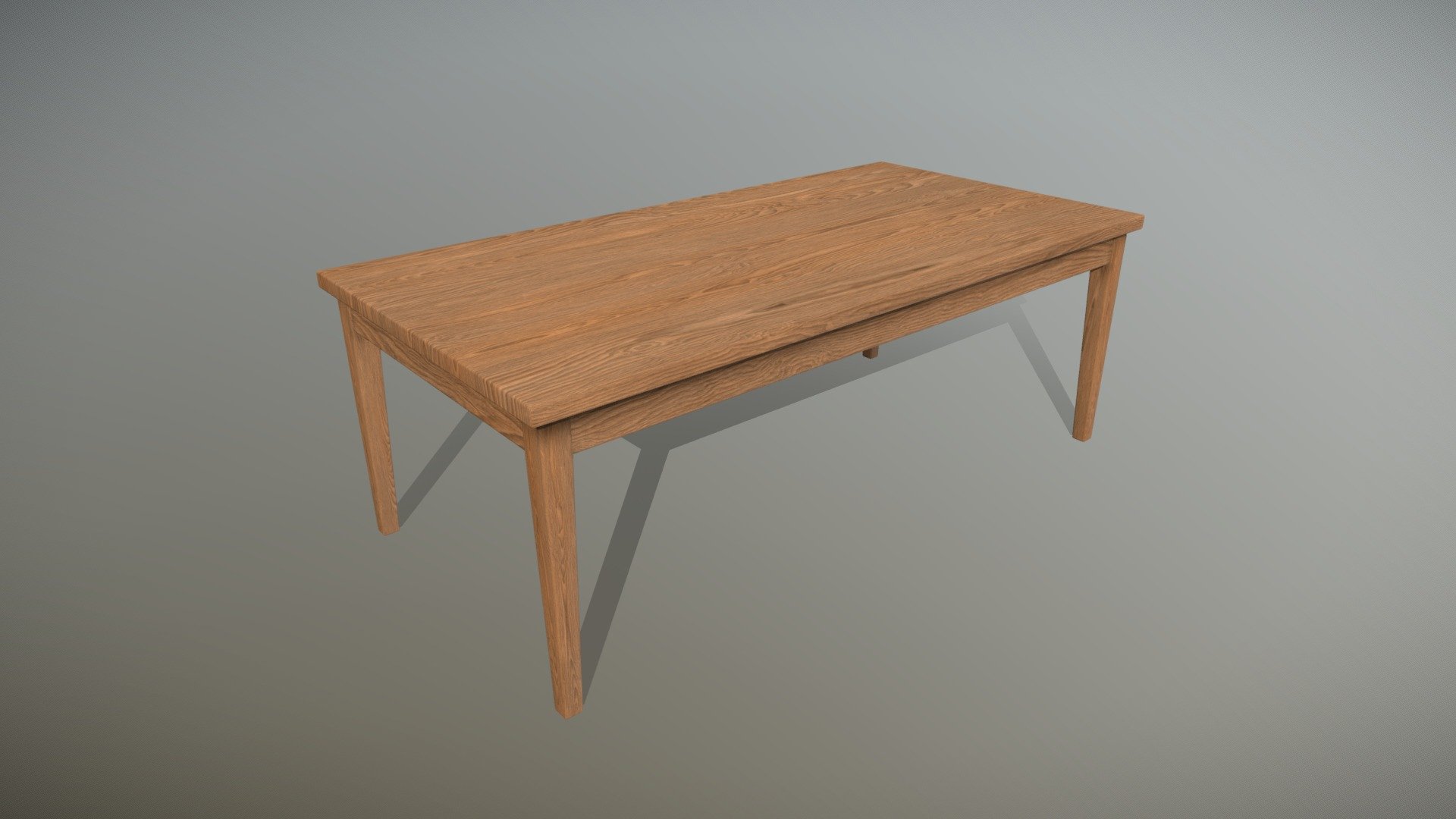 Tapered- Leg Table