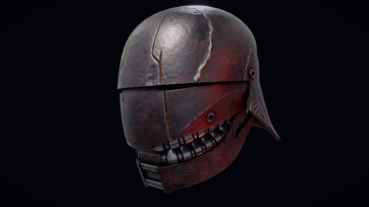 The Stranger Helmet from The Acolyte 3D Model
