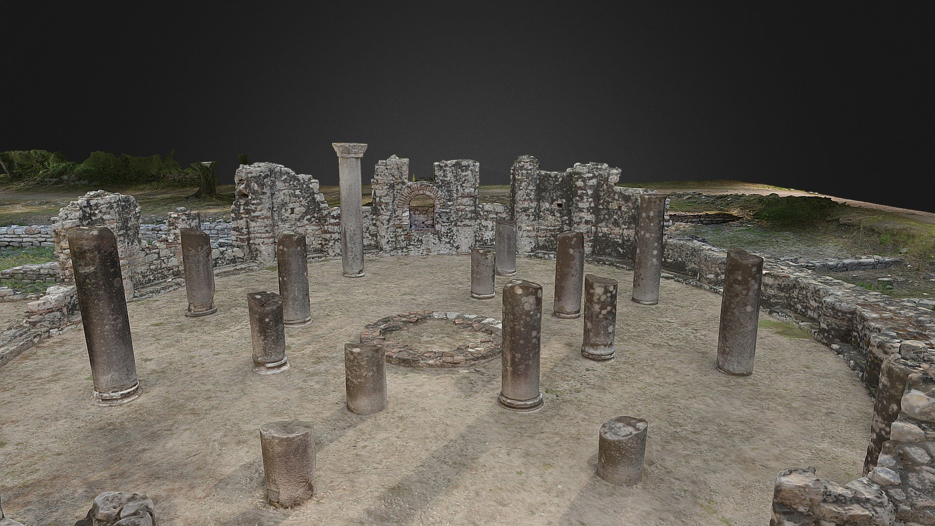 6. Baptistery - Butrint - 3D model by ATS [bc24d99] - Sketchfab