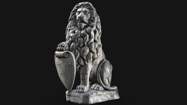 Lion – Modèle 3D gratuit STL