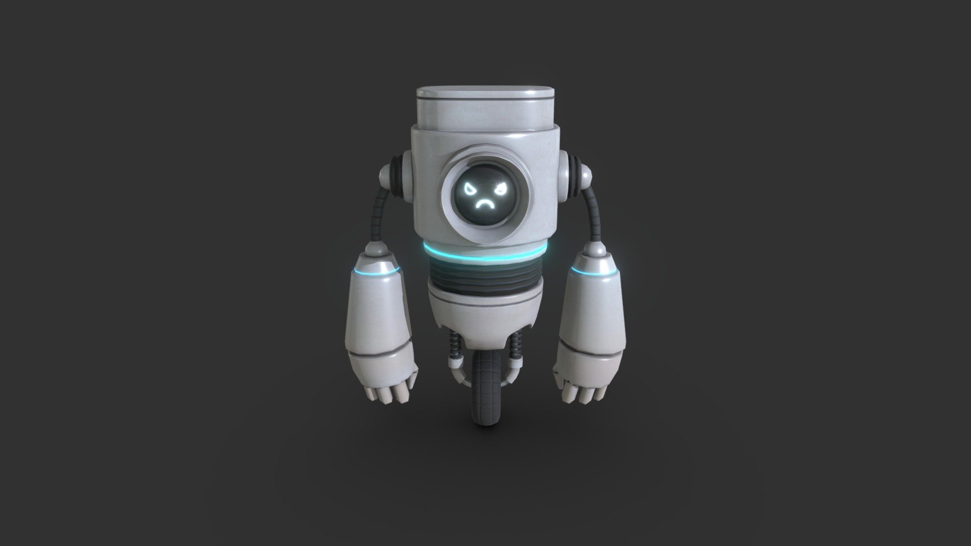 Robot 1 - Download Free 3D Model By Barism09 [bc25bdb] - Sketchfab