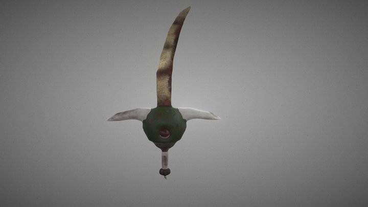 Head sword 3D Model