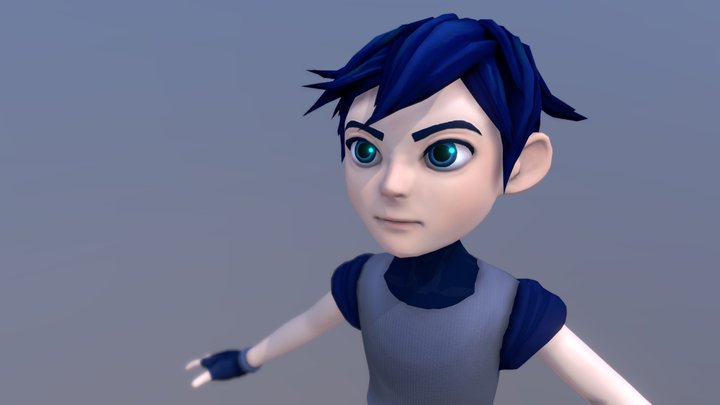 Boy Model - BlueVer 3D Model