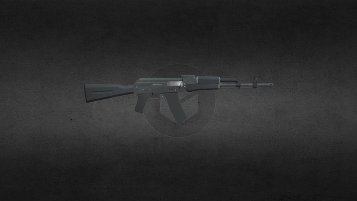 AK74 3D Model