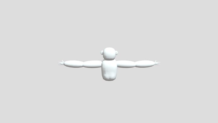 Random Player Model Rigged V2 3D Model