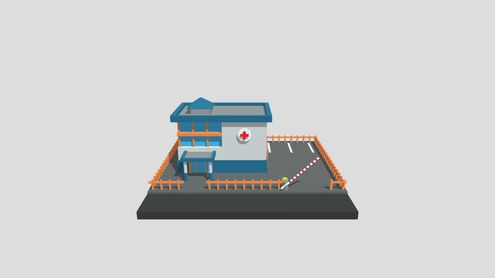 Low Poly Hospital
