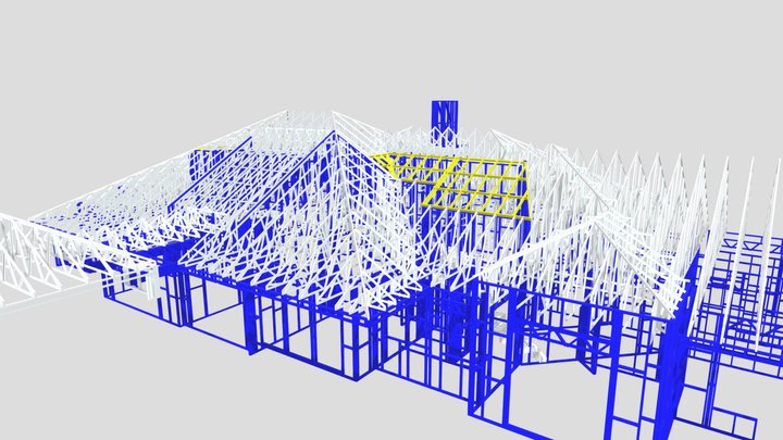 14 Munros Roof support 3D Model