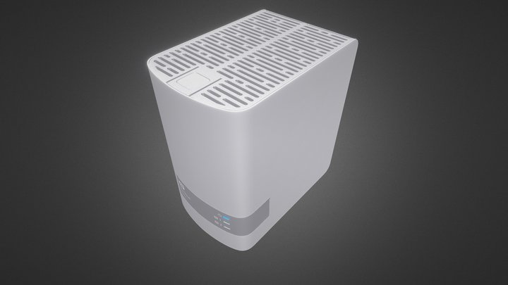 WD MyCloud Mirror WIP II 3D Model