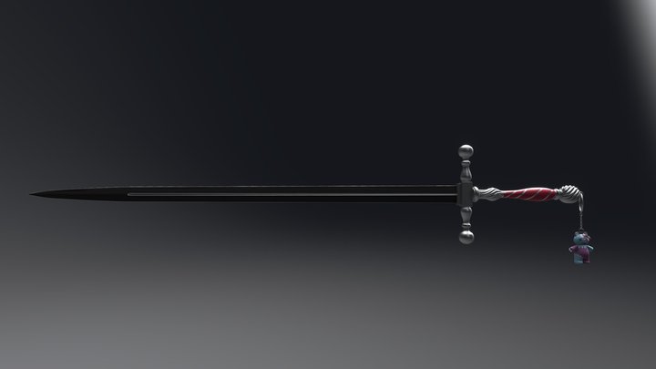 Kureiji Ollie Udin sword 3D Model