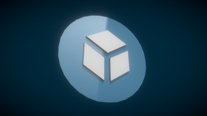 Sketchfab Logo 3D Model