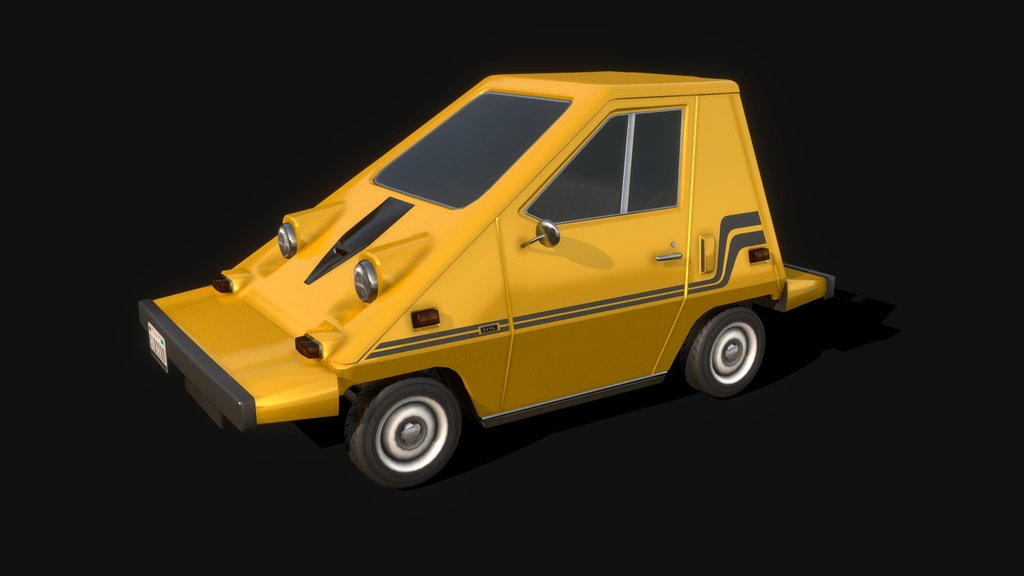 Colby '80 - Low poly model