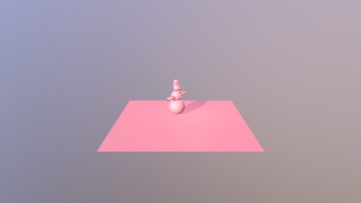 snow 3D Model