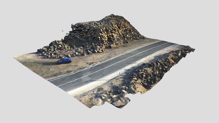 Columnar Basalts of Şanlıurfa / Türkiye 3D Model