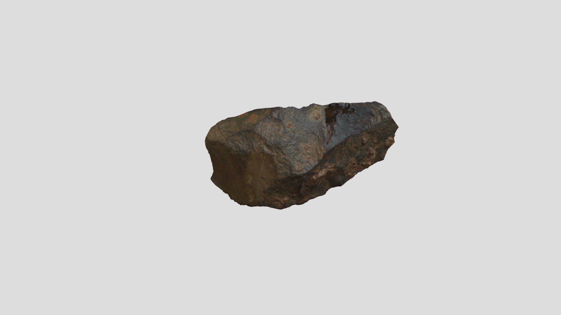 Biface hachereau- Grotte du Lazaret Nice, FR