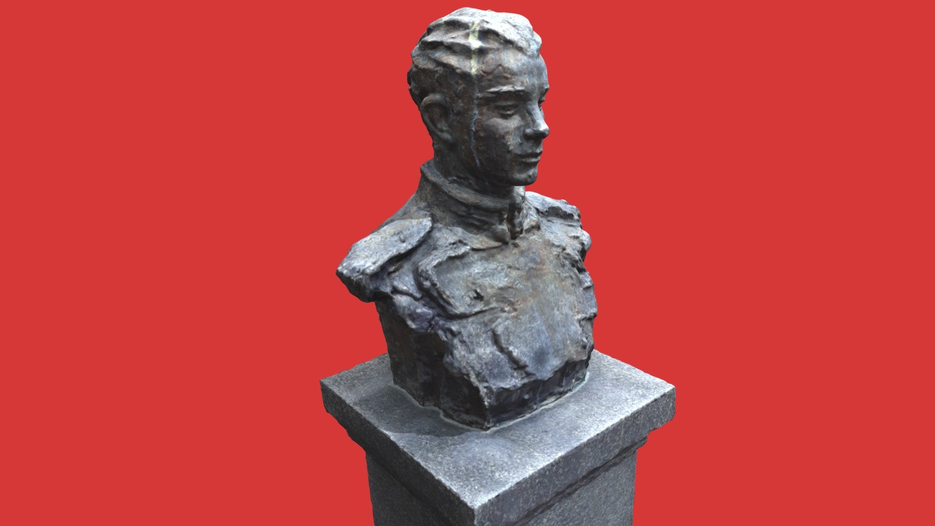 Albin Herljevic - Nacional hero bust
