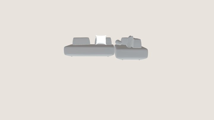 Диван Flow от Blest — 3D-модель для интерьера 3D Model