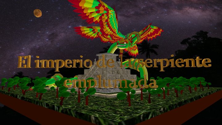 El Imperio De La Serpiente Emplumada 3D Model