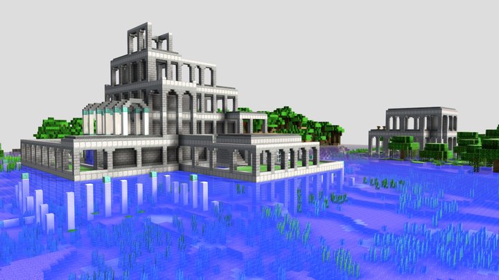 The Hallowed Garden Monument 3D Model