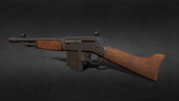 fantasy Rifle 3 – Free 3D Model STL