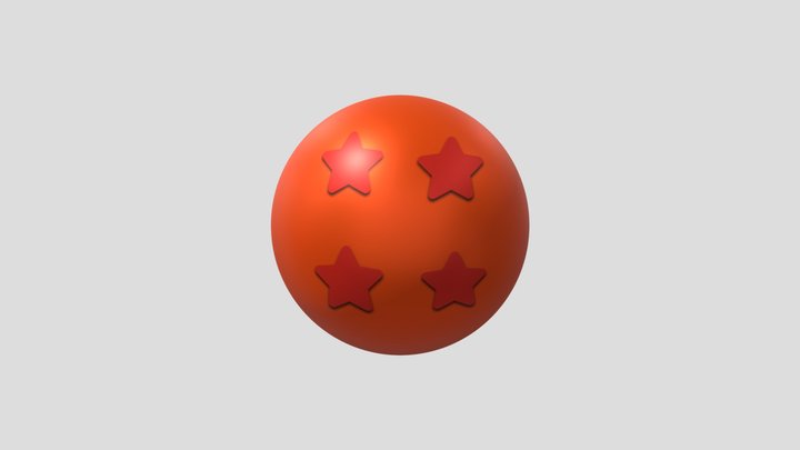 4ème Dragon Ball 3D Model