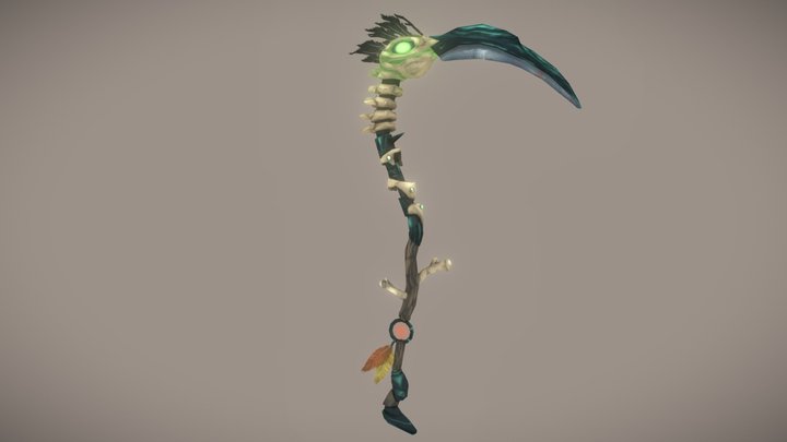 [Student Work] Epic Scythe 3D Model