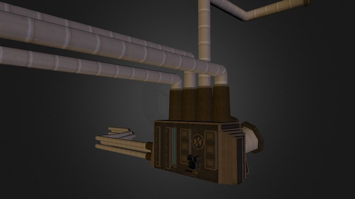 ventilation system 3D Model
