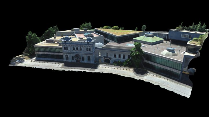 Budapest, Rác gyógyfürdő 3D Model