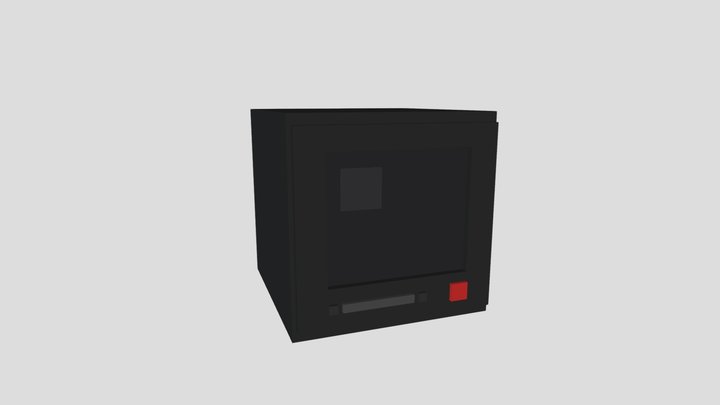 [VOXEL] TV_fnaf1 3D Model