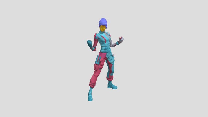 wildcat-fortnite-exclusive-skin-updated 3D Model
