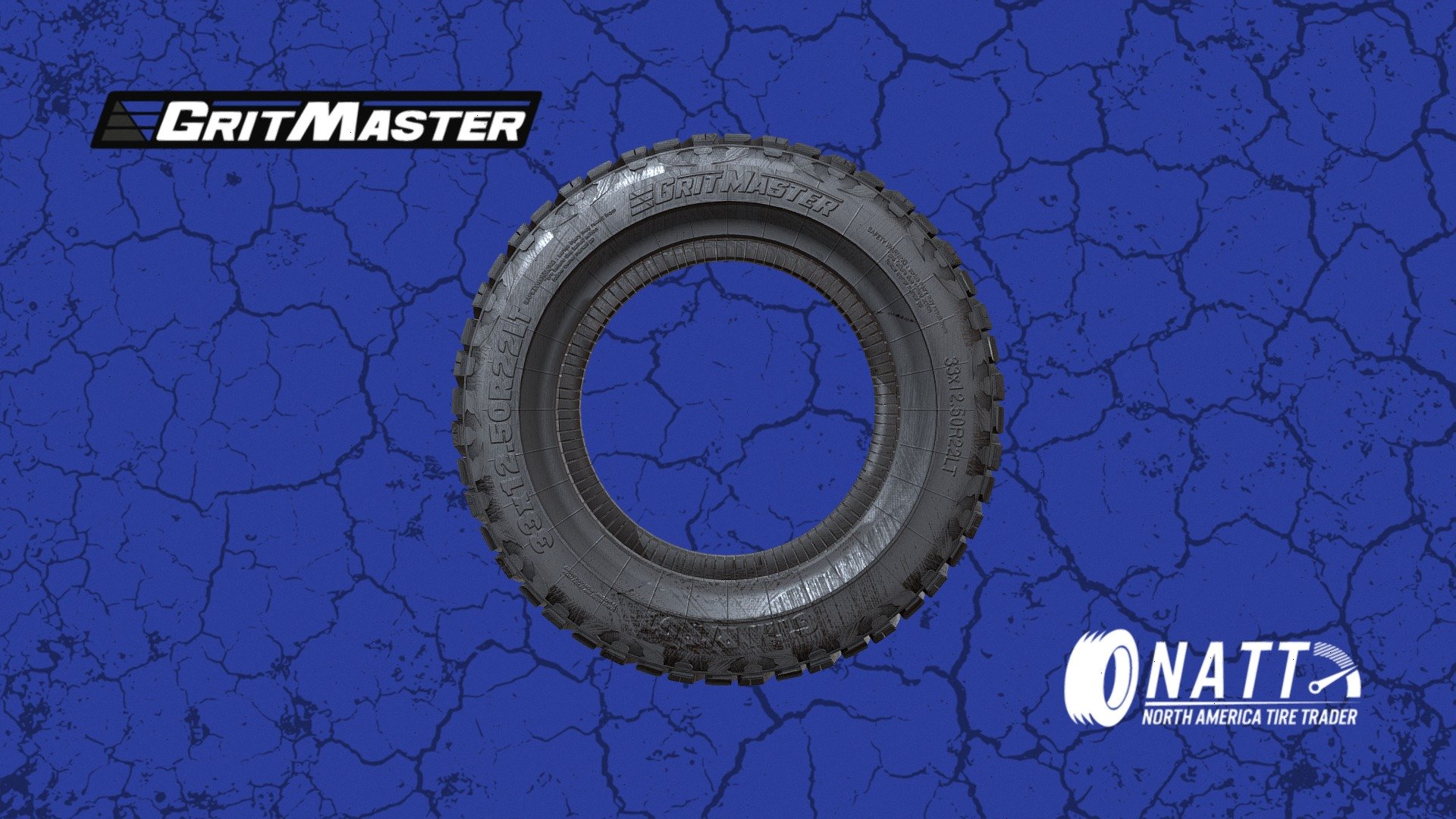GTM RT 01 GRITMASTER 3D model by Tire Direct (tire.direct) [bc393ae] Sketchfab