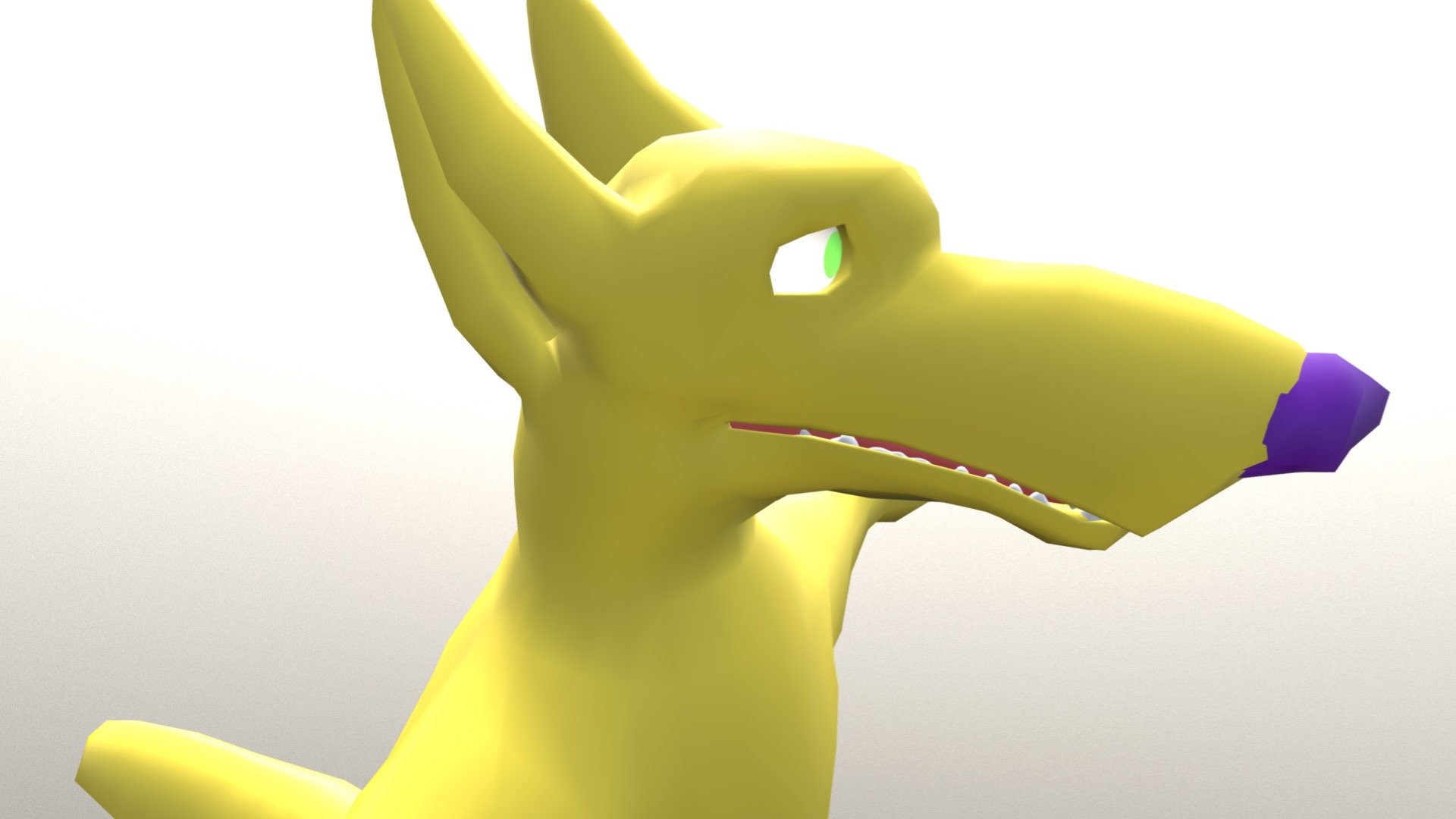 3 fox yellow - Download Free 3D model by NovemberHorse [bc399c7 ...