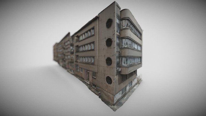 Housing complex at 47-59 Doroshenka Street. P.2 3D Model