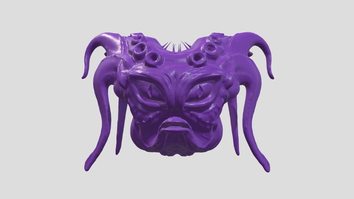 Space Squid 3D Model