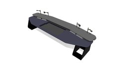 4 Bay Studio Desk